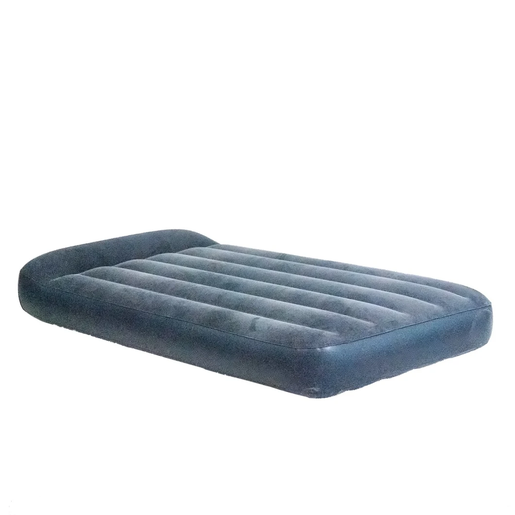 Flocking TPU Airbed with Electric Pump for Camping