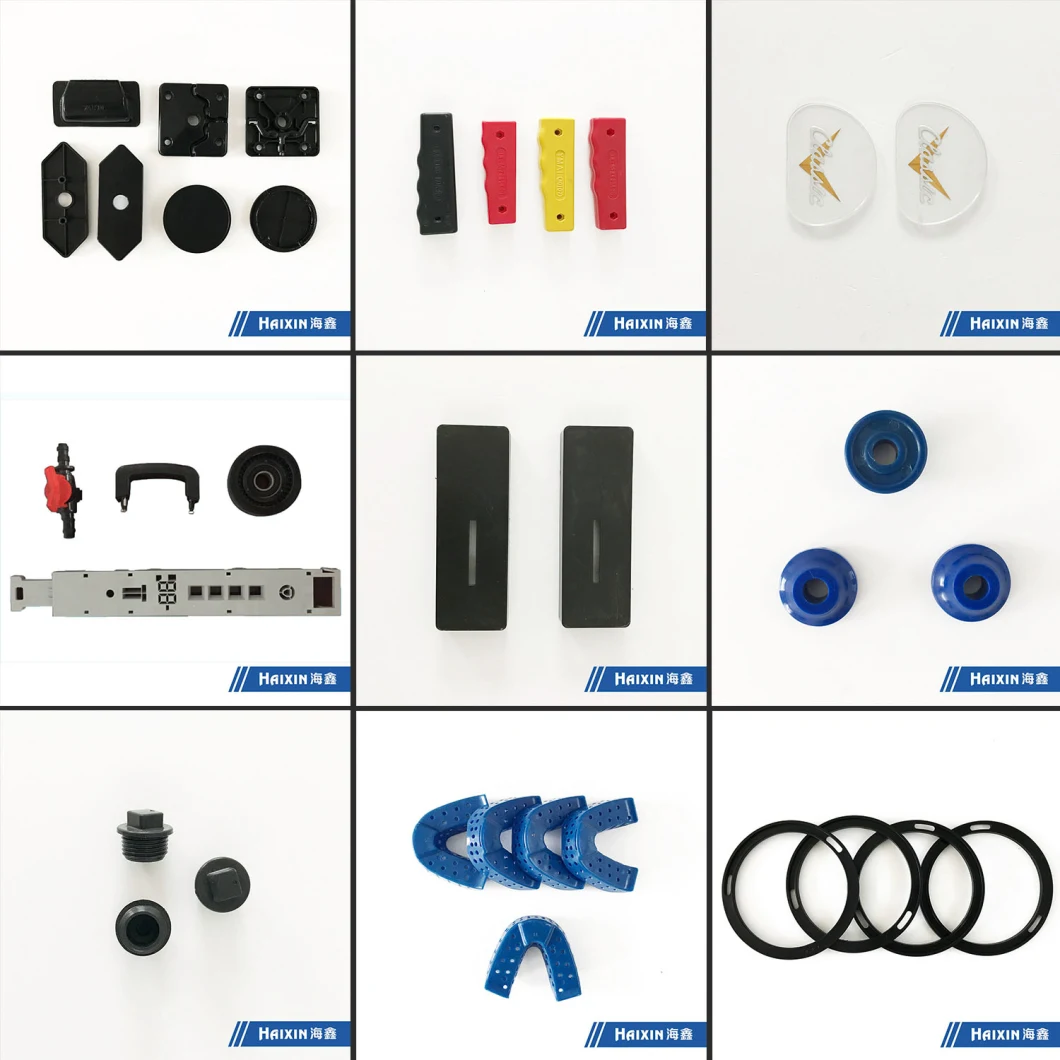 Customized Plastic Injection Mould Products Silicone Rubber Parts