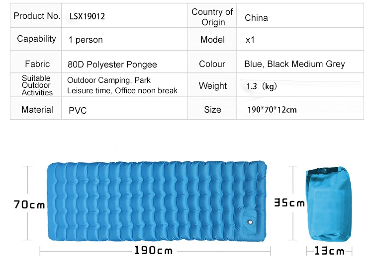 Wholesale Automobile Car Travel Inflatable Mattress Portable Quick Inflating Car Air Bed