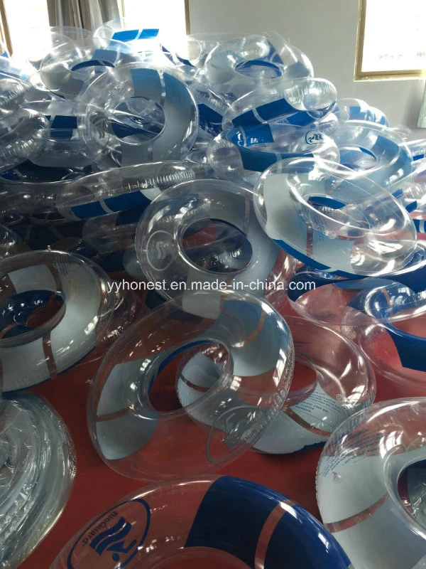 Summer Pool Floater Inflatable Swimming Rings with Customized Printing