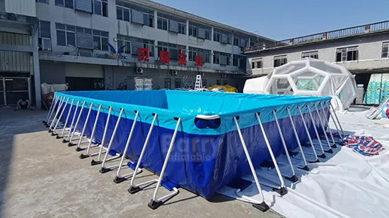 Suppot Sample Electric Lift Pet Bath Pool mit Edelstahlfuß