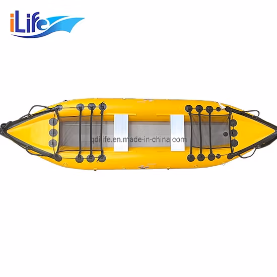 PVC Aufblasbare Luftmatratze Fischerboot Außenluft Aufblasbare Sitzpolster Bootskissen Wasserdichtes Fischerboot Kissen Kajak Wbb21604