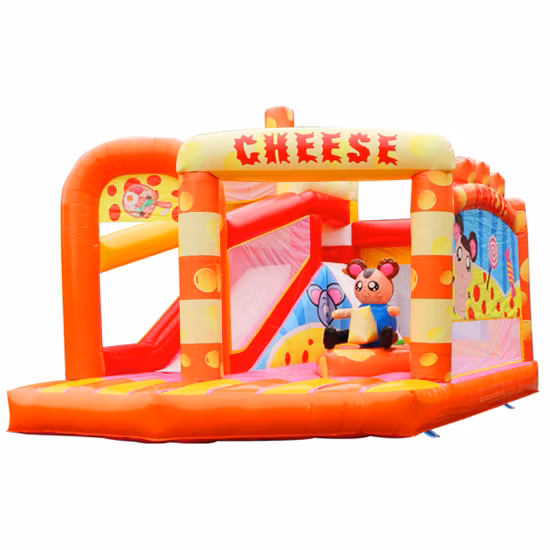 Heiße Party-Hochzeit, mittelgroße Wasserrutsche, aufblasbares Baby-Sprunghaus, Burg, federndes Kinderspielzeug