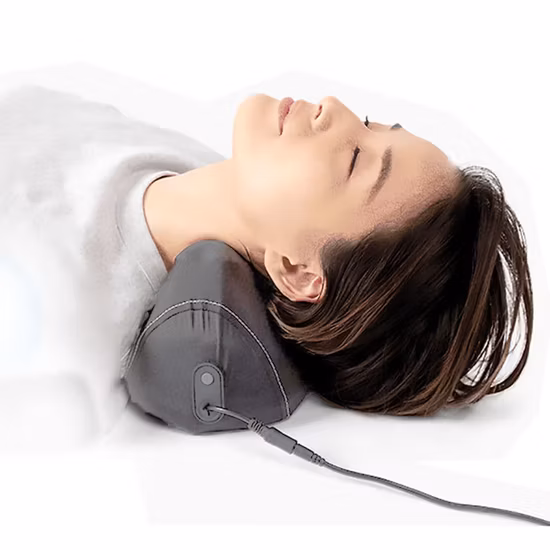 Airbag-Druck-Vibrations-Heizungs-Tiefengewebe-Knet-Reise-Shiatsu-Massagekissen für Rücken, Nacken und Schulter