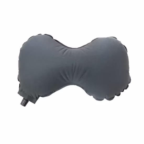 Gute Qualität, günstiger Preis, kundenspezifisches tragbares, ultraleichtes, automatisches Luftaufblas-Sitzkissen, aufblasbares Reise-Nackenkissen
