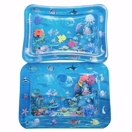 Aufblasbare Baby-Entenform-Pad, Wasserspiel-Paddelmatte