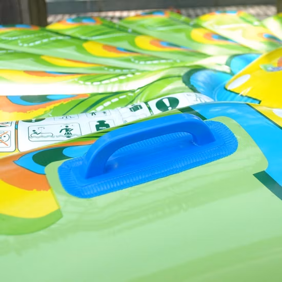 Aufblasbare Poolliege schwimmt, aufblasbares Schwimmbett, Matratze, PVC, individuelles Spielzeug